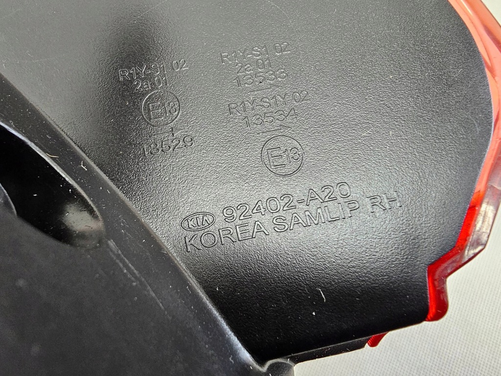 фото №9, Kia ceed ii 2 12+ hb 5d лампа задняя задняя правая демонтаж оригинальная 92402-a20