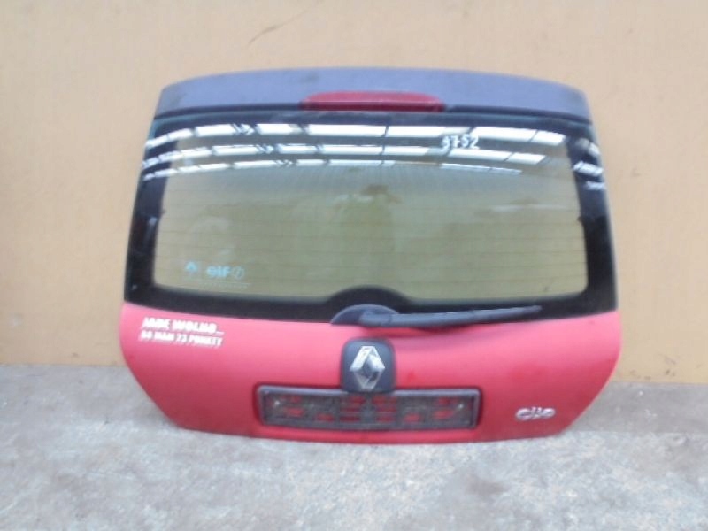 фото №12, Clio ii 03-05 кришка багажника кришка багажника скло lift