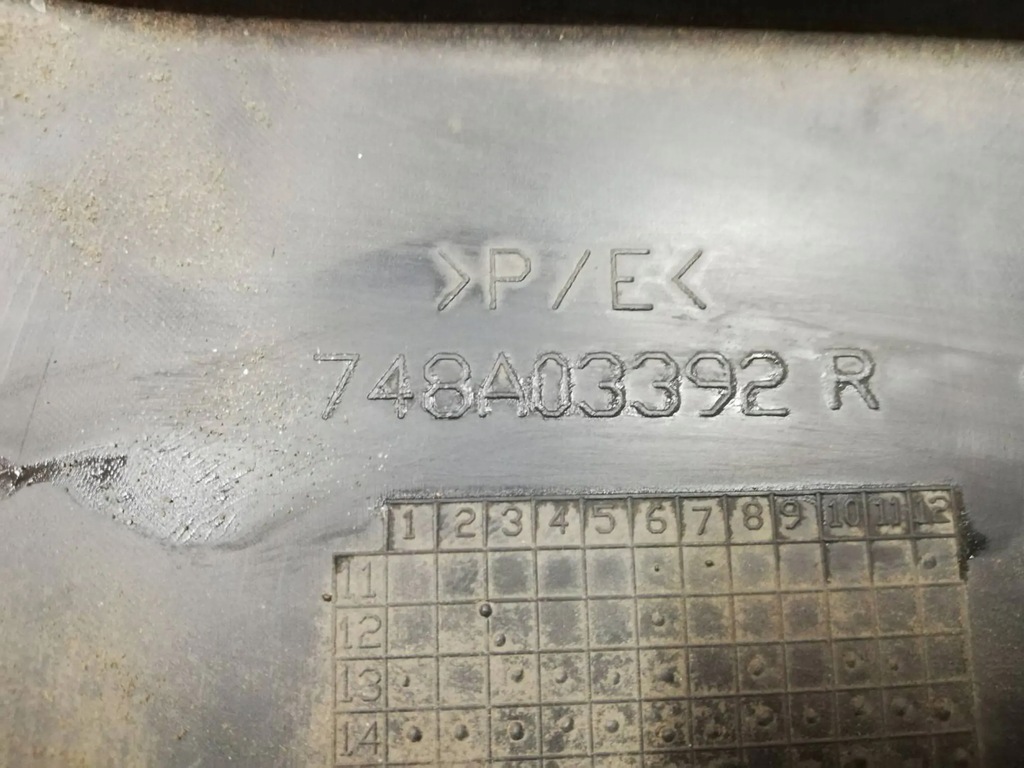 фото №9, Плита захист підвіска 748a03392r renault zoe