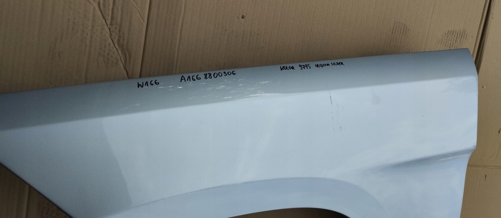 фото №12, Крыло левый передний перед mercedes gls 166 x166 w166 a1668800306