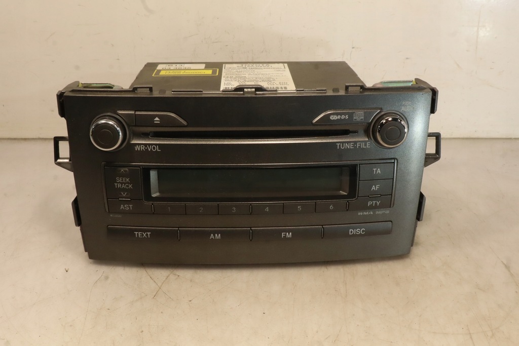 фото №1, Радіо toyota auris i