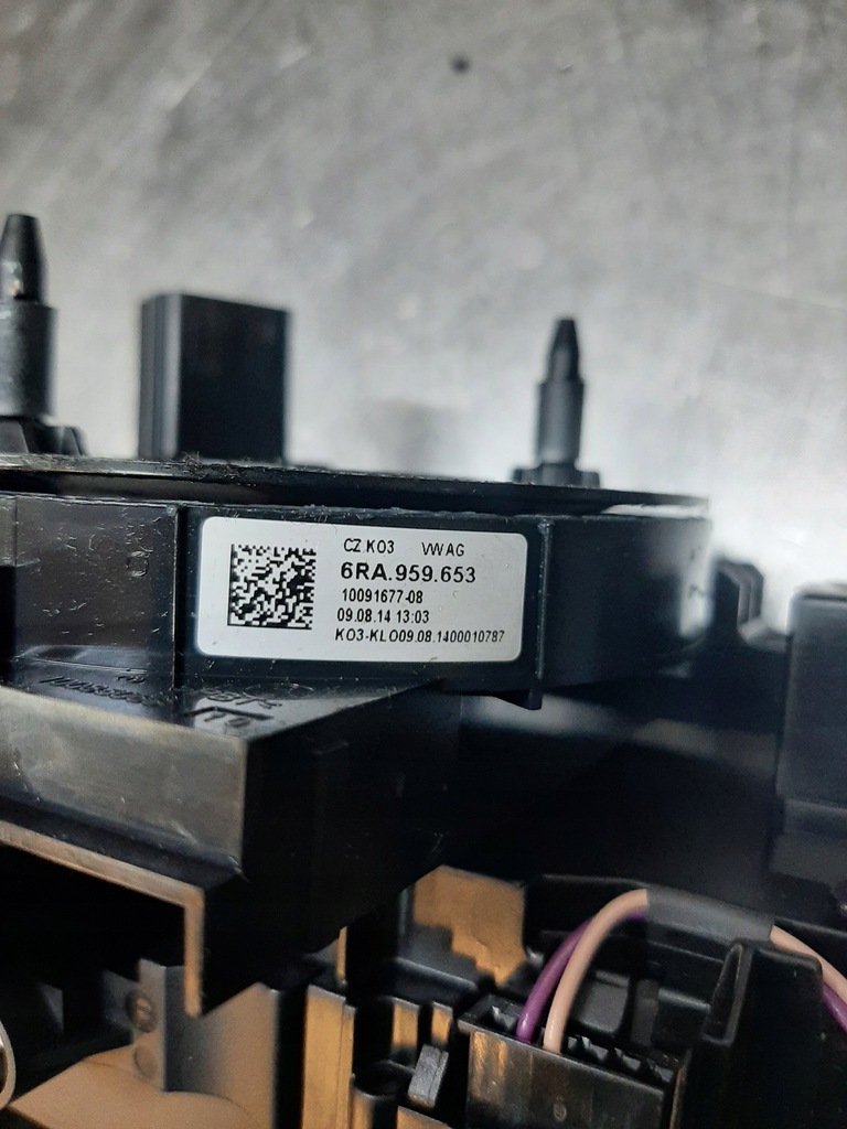 фото №6, Переключатель комбинированный лента переключатели skoda rapid 6ra959653