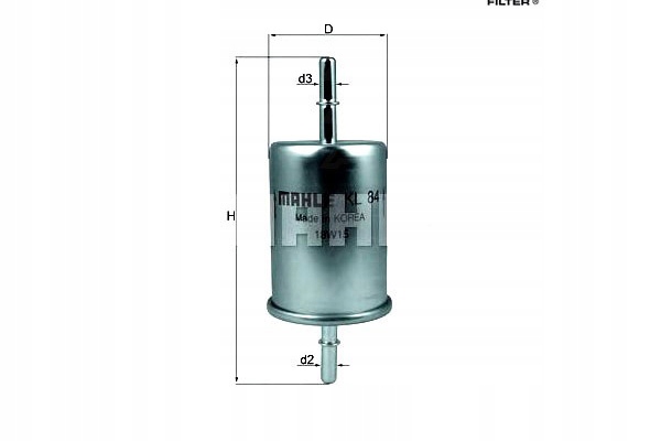 фото №1, Knecht фильтр топлива audi a2 a3 chevrolet astra vec