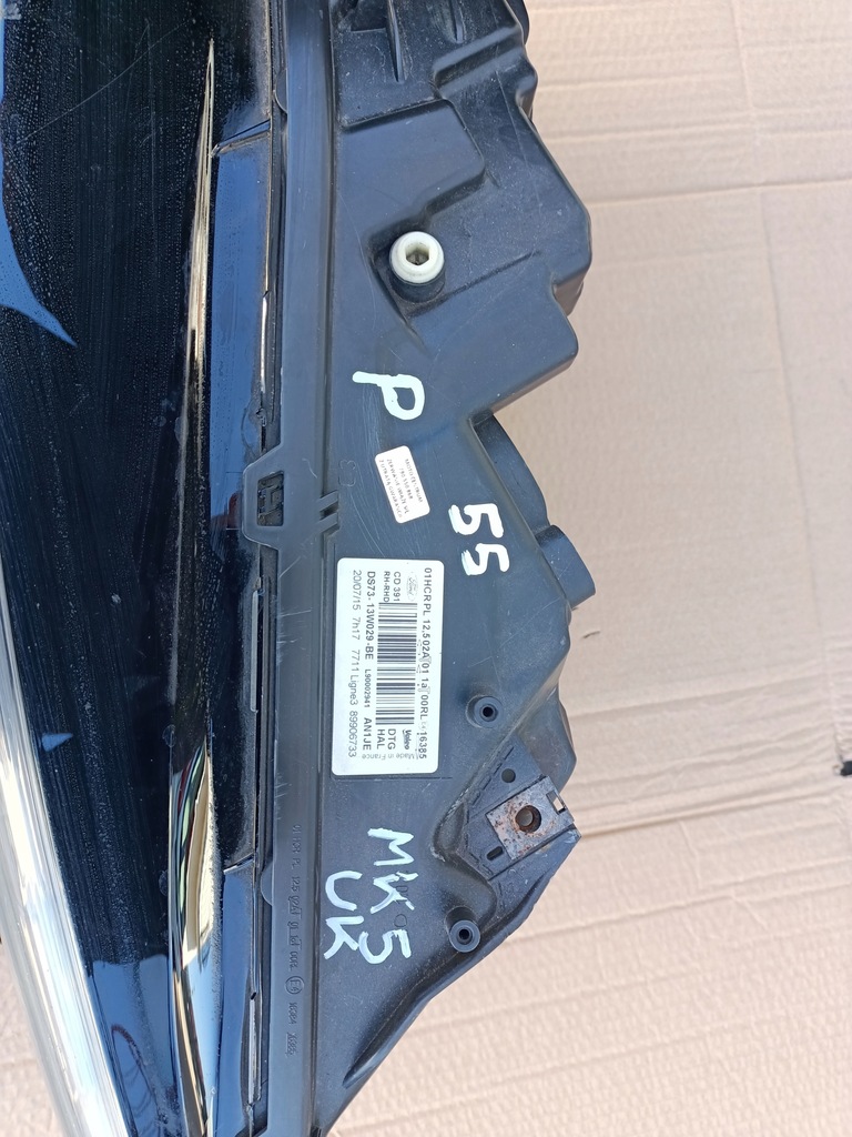 фото №14, Ford mondeo mk5 лампа ліва права комплект лінза