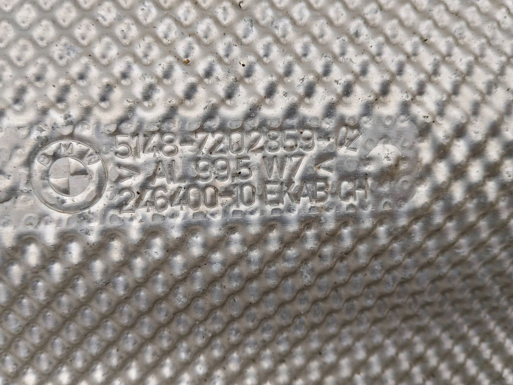 фото №7, Захист теплова тунель ізоляція вихлоп bmw 6 f12 f13 7202859