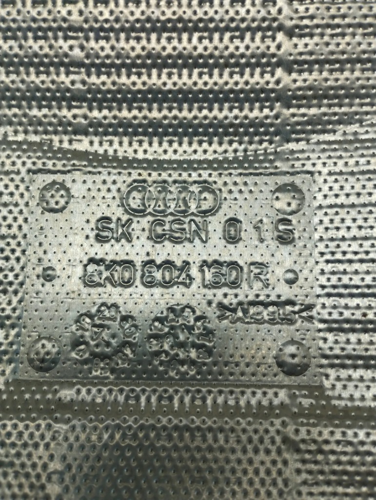 фото №3, Audi a5 8t захист теплова 8k0804160r