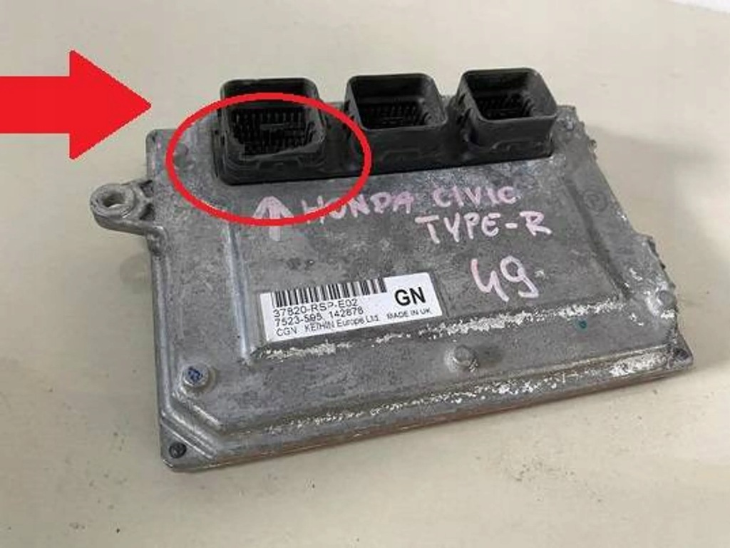 фото №1, Honda civic viii ufu type r бортовой компьютер 37820-rsp-e02