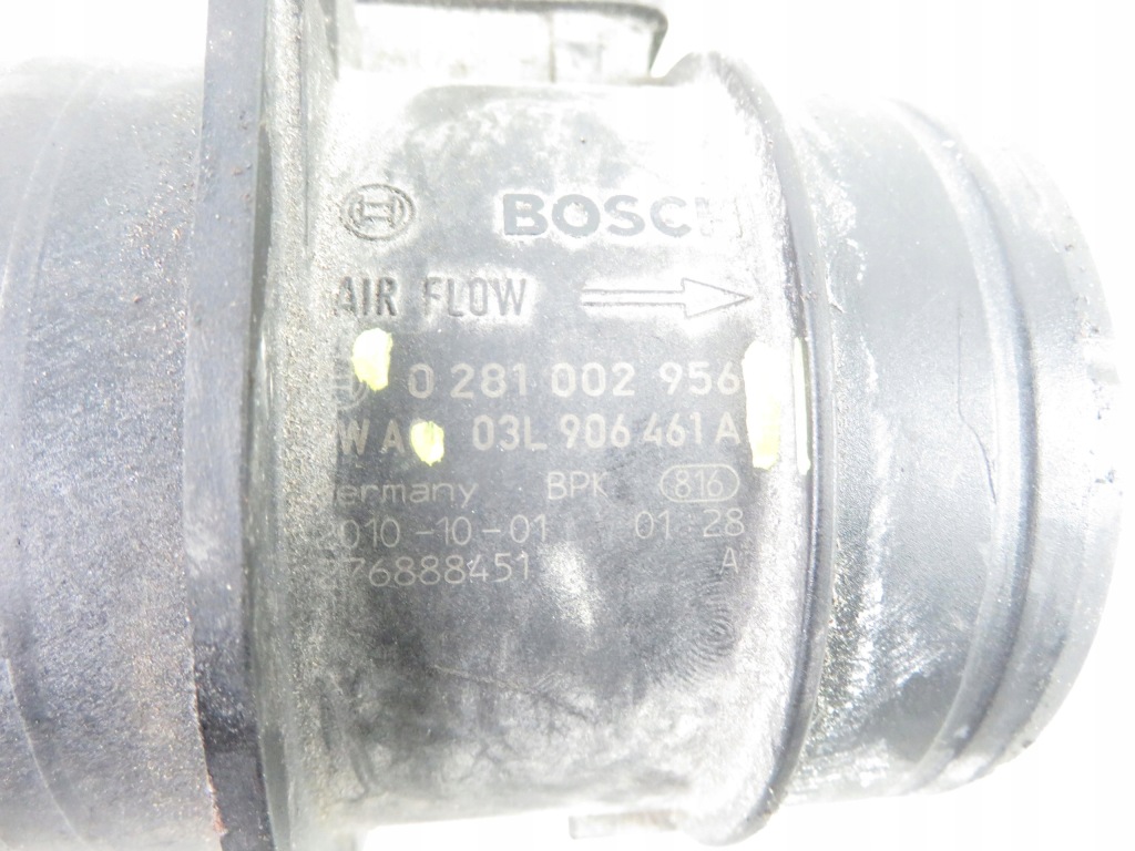 Расходомер audi q5 2.0 tdi f00c2g8010 03l906461a 0281002956 с Разборки