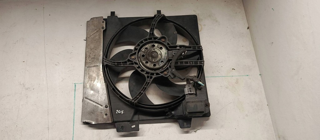 фото №6, Вентилятор радіатора peugeot 207 8240503fr 1.4 8v