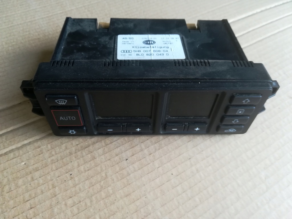 фото №1, Панель кондиціонера climatronic audi a3 8l 96-00