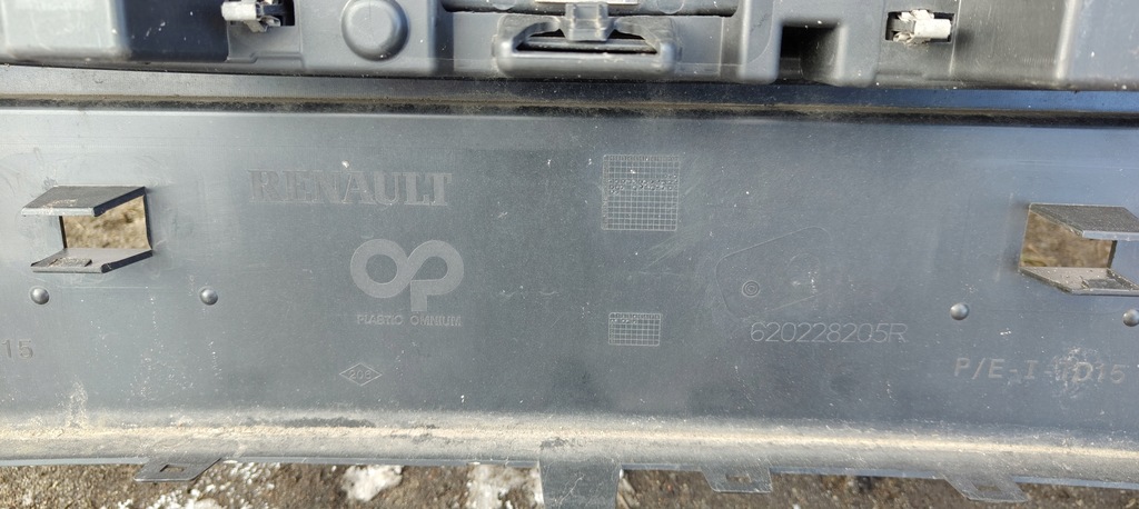 фото №12, Бампер передній решітка радіатора решітка радіатора renault master iv