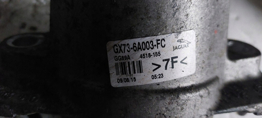 фото №6, Jaguar xe x760 15- кронштейн двигателя подушка gx73-6a003-fc