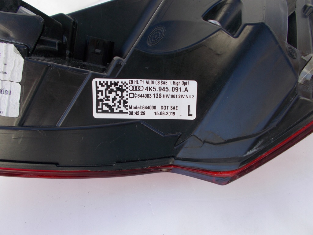 фото №9, Лампа задня задня audi a6 c8 sedan matrix 4k5945092a ліва europa