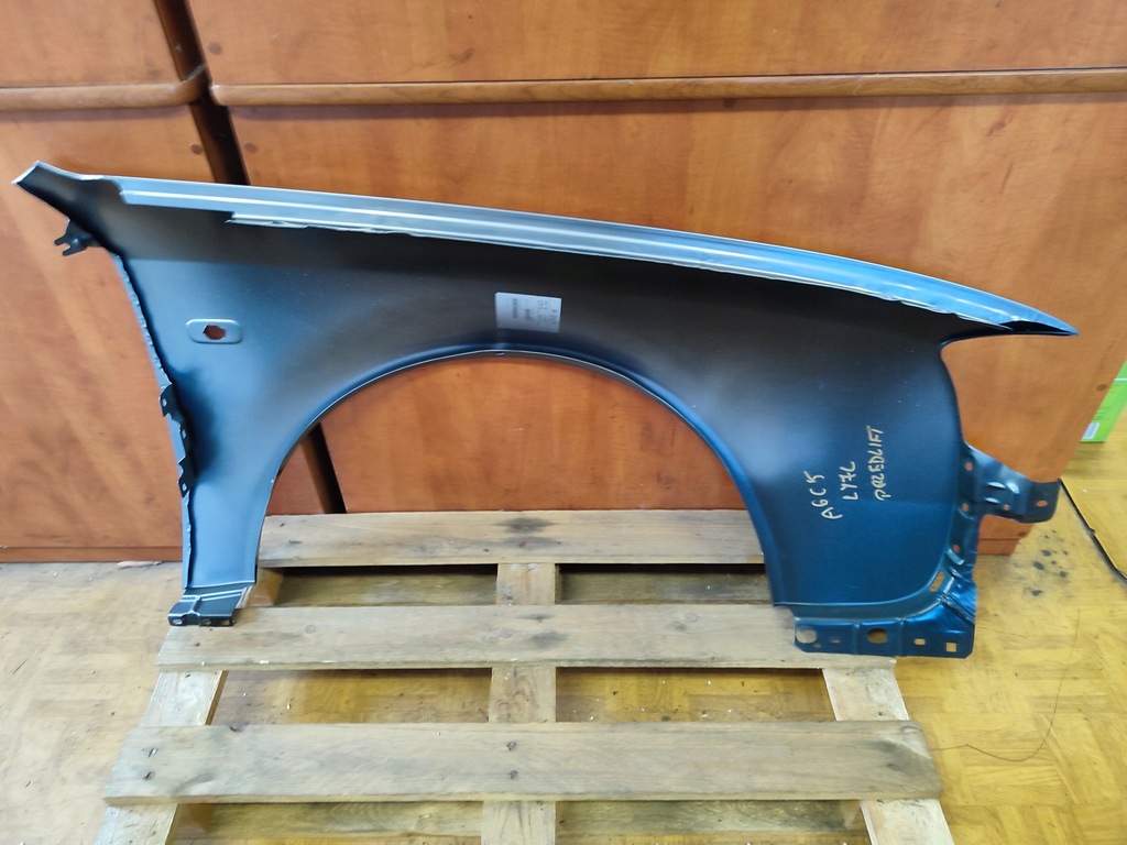 фото №7, Крыло левый перед audi a6 c5 ly7l przedlift оцинковка