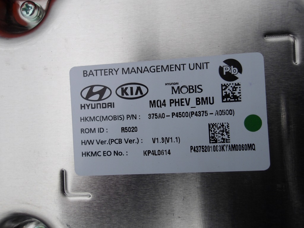 фото №12, Kia sorento iv phev plug-in аккумулятор аккумулятор оригинальный номер