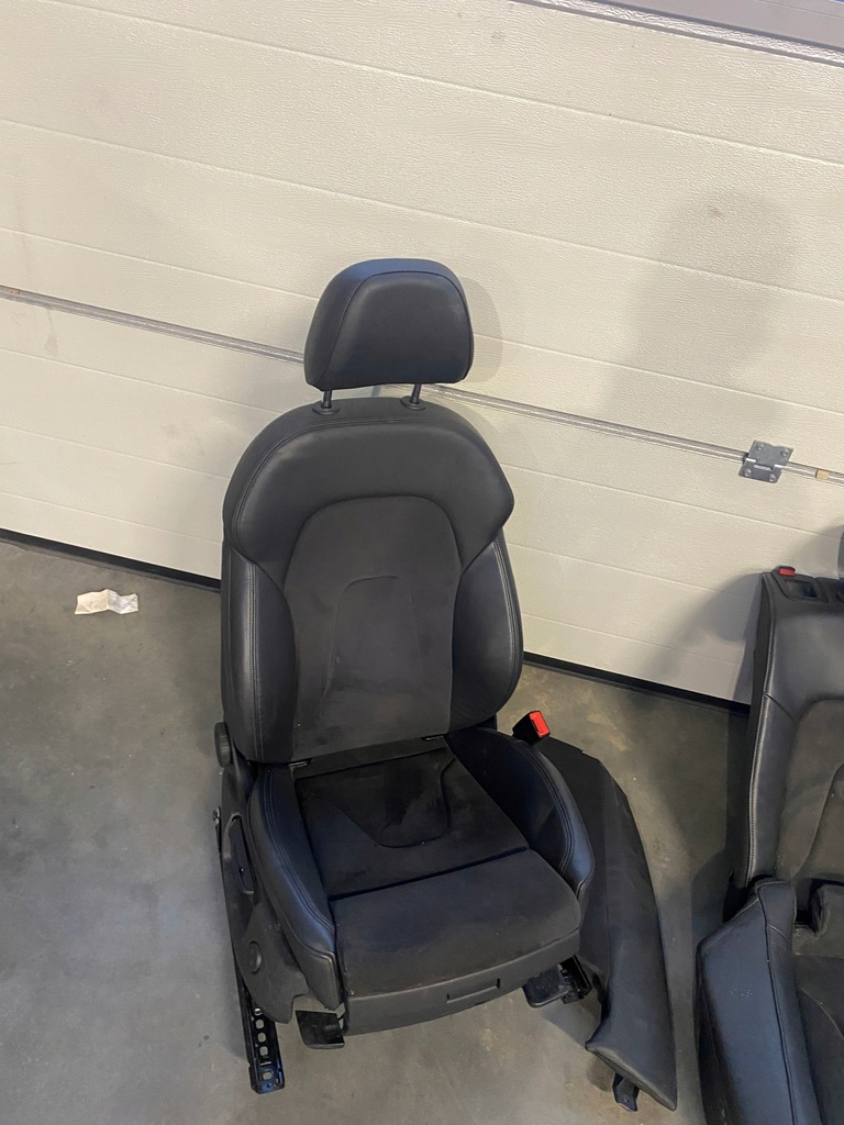 фото №8, Audi a4 b8 kombi сидіння заднє сидіння обшивки alcantara