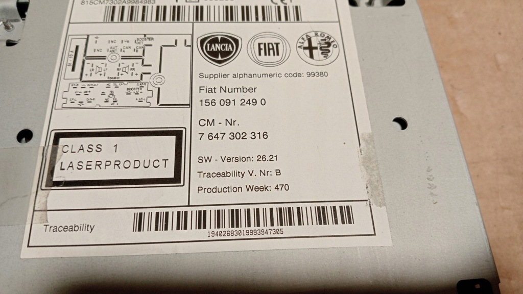 фото №3, Alfa romeo giulietta радио cd 1560912490