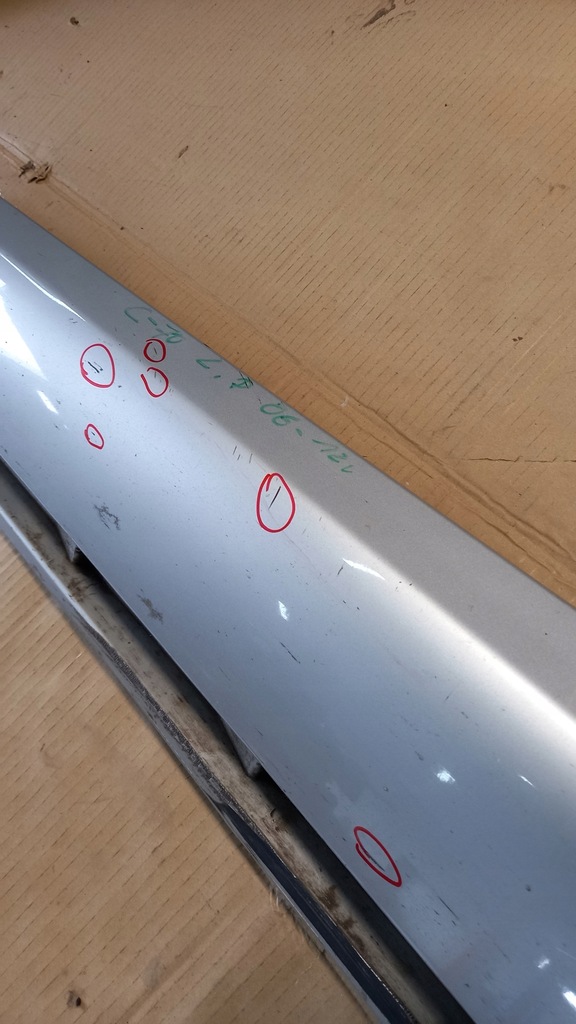 фото №5, Молдинг порог левая 30633097 volvo c70 06-12r