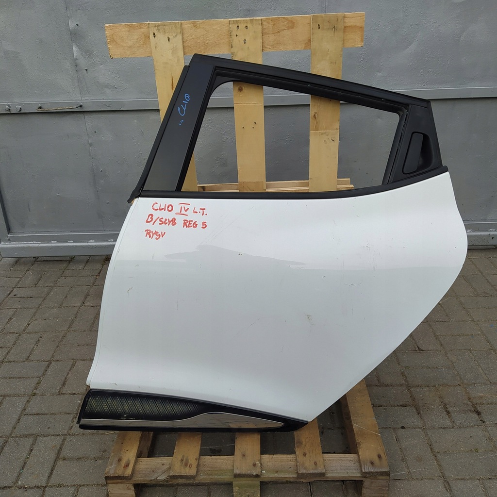 фото №1, Двері лівий задня задні renault clio iv bez скло
