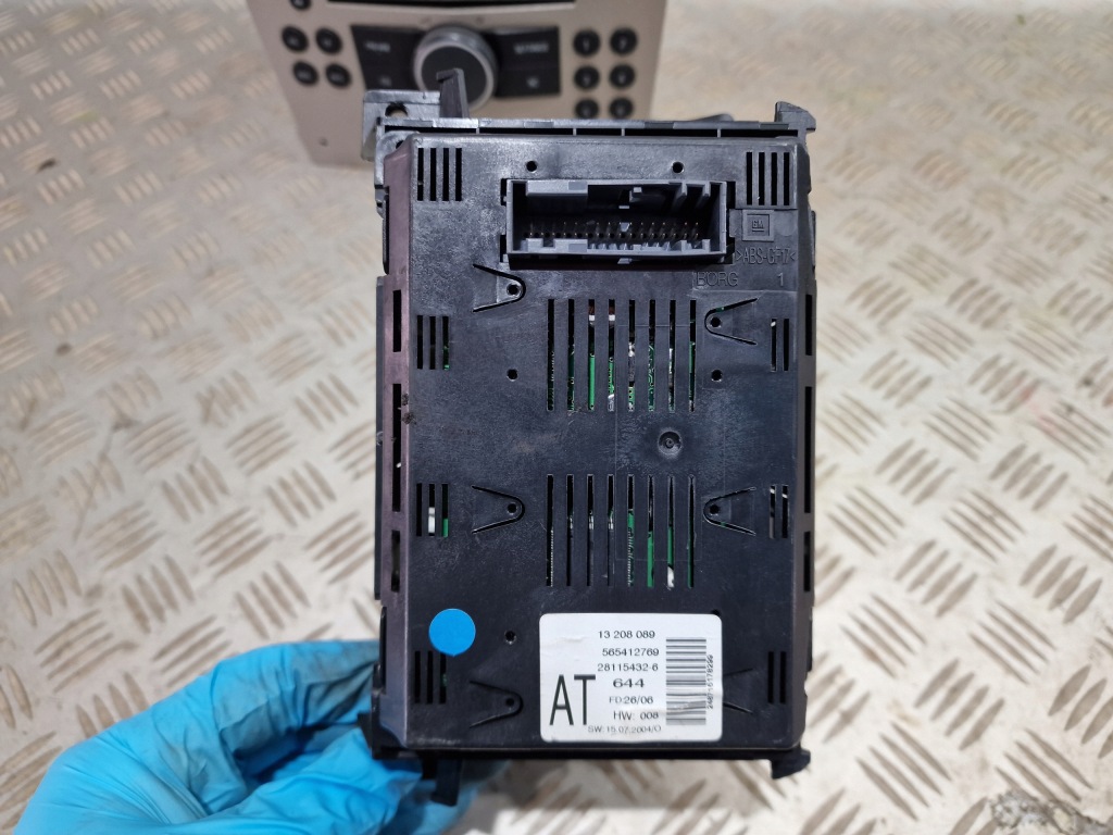 фото №4, Радіо cd30 mp3 opel astra h zafira b