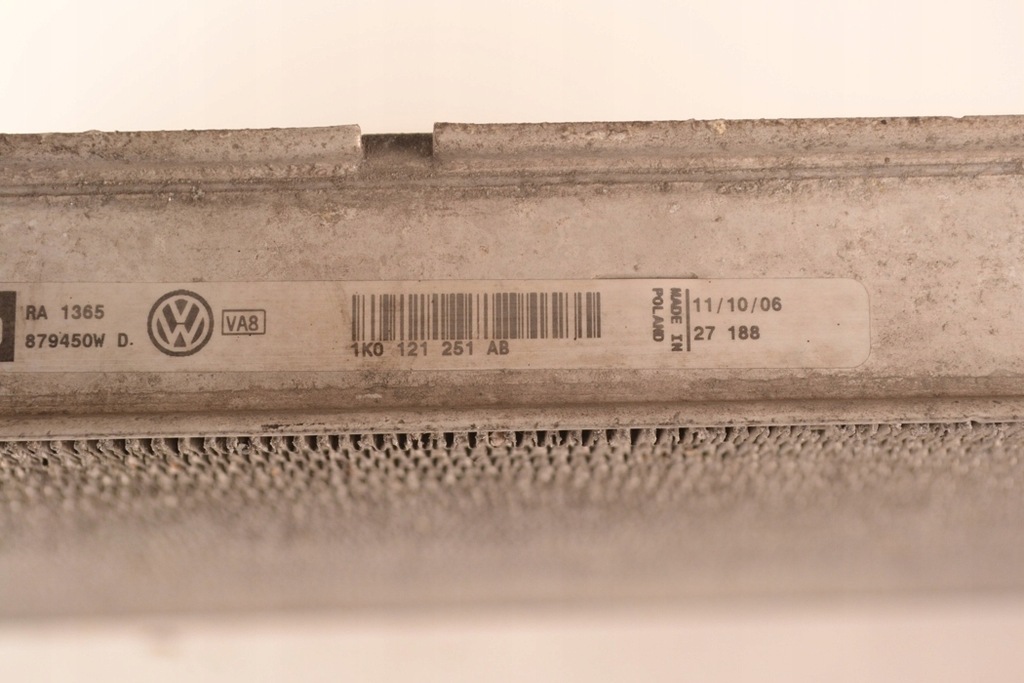 фото №5, Audi a3 8p s3 2006 rhd радиатор двигателя