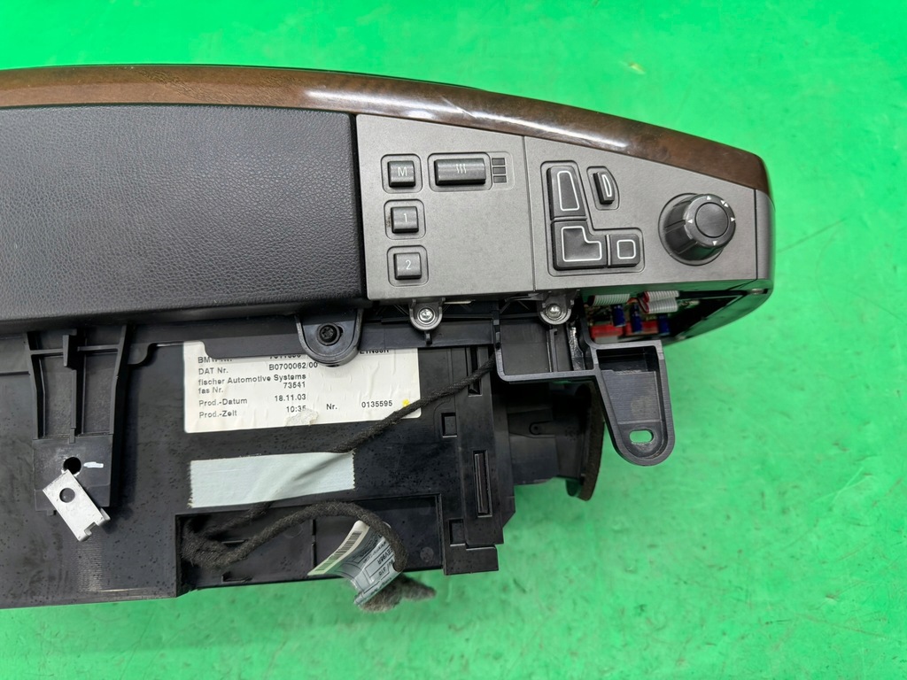 фото №11, Подлокотник туннель бардачок управление сидений idrive bmw 7 e65 e66 01-