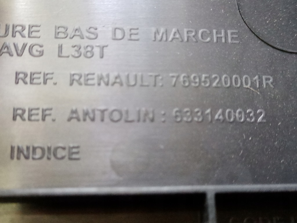 фото №4, Захист поріг перед renault fluence