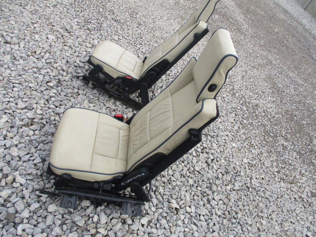 фото №3, Сидіння заднє сидіння iii 3 ряд land rover discovery iii beż шкіра