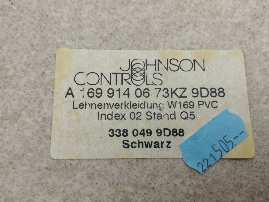 фото №8, Mercedes-benz b w245 2005 перед сторона права сидіння, сидіння