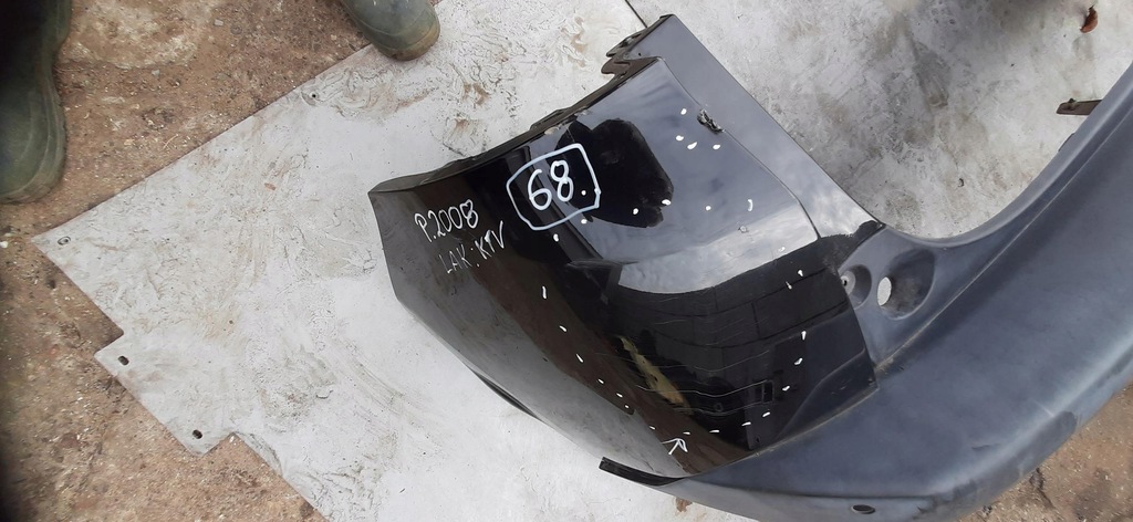 фото №10, Бампер задня задній 4xpdc peugeot 2008 i ktv