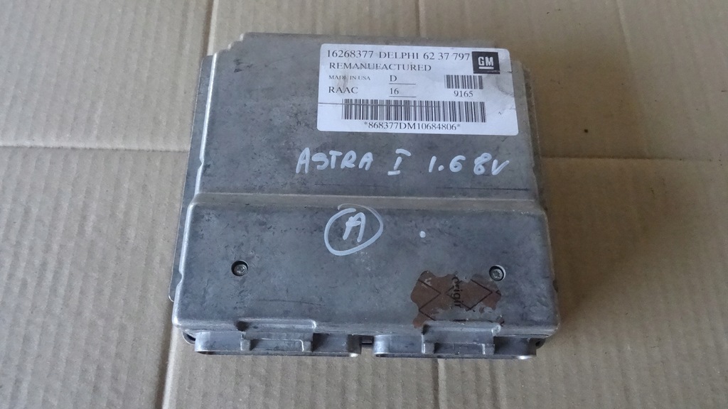 фото №1, Astra 2 ii бортовий комп'ютер блок керування двигуна 6237797