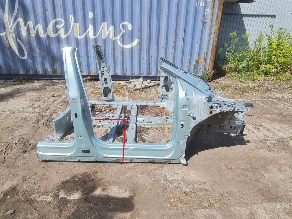 фото №1, Блок двигателя b правый порог skoda enyaq