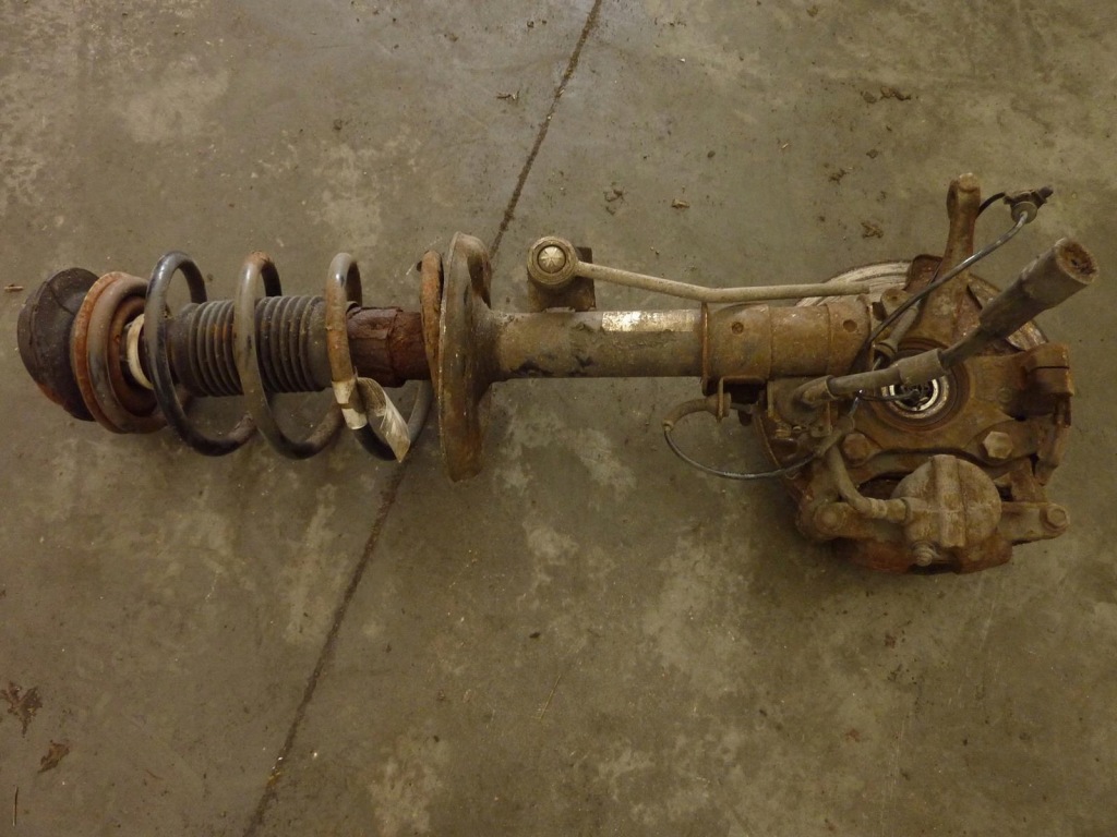 фото №6, Амортизационная стойка поворотный кулак fiat 500 1.3 правый передний