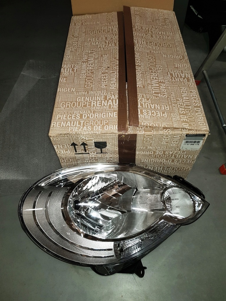 фото №8, Новий оригінальний фара renault kangoo ii правий 7701068178