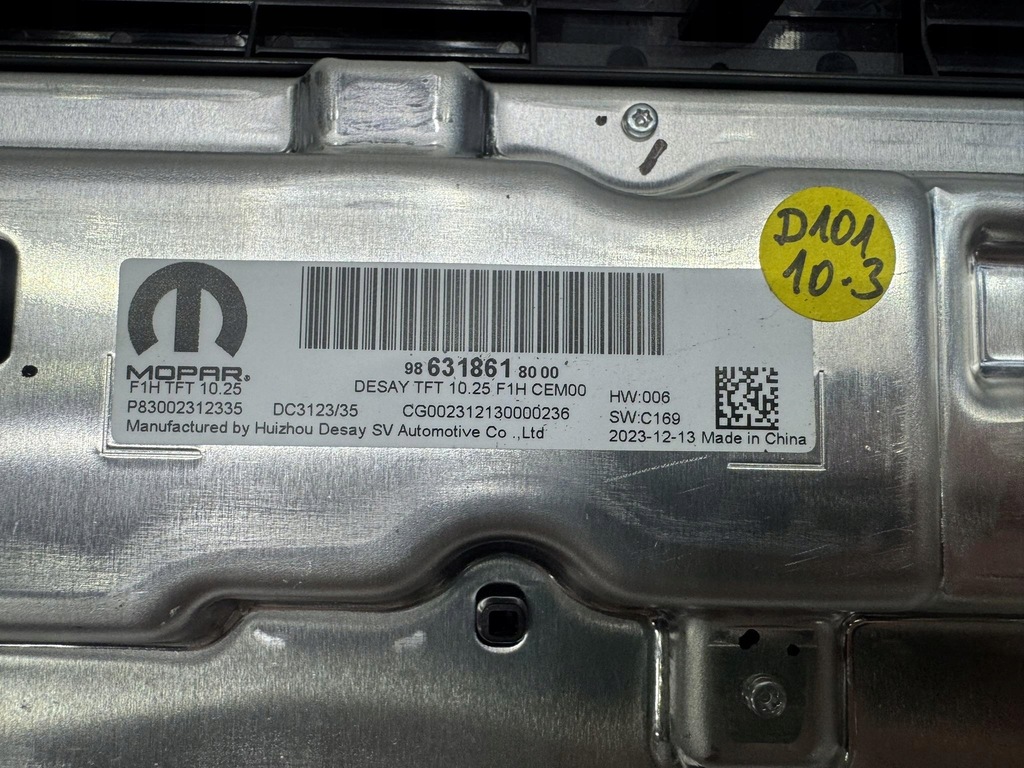 фото №5, Лічильник прилади fiat grande panda 9863186180