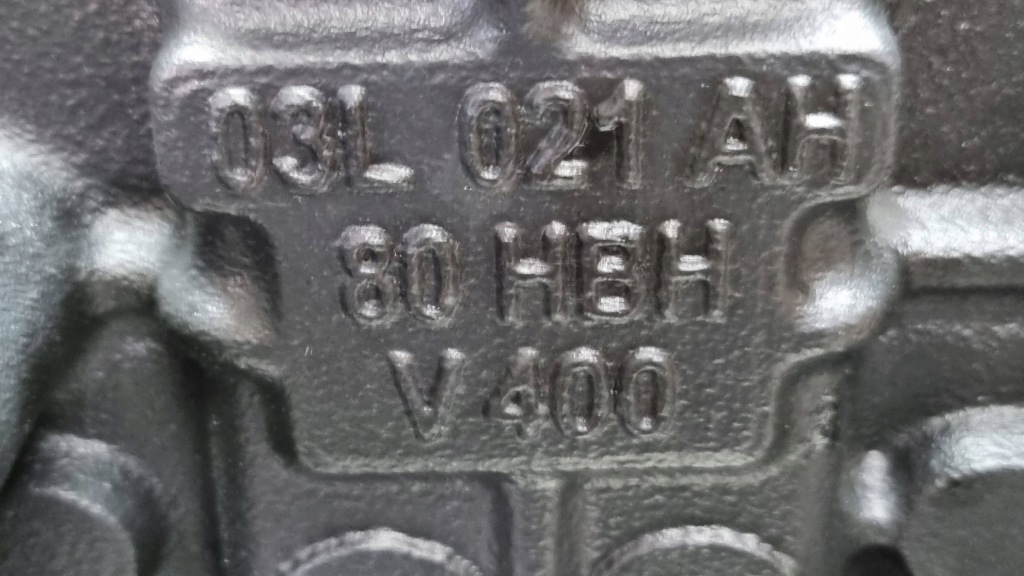 Блок двигателя номинал 03l021ah cbb audi a3 8p passat b7 cc tiguan 1 2.0tdi Оригинал