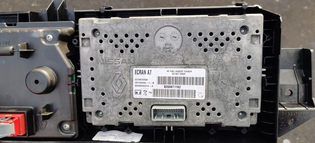 фото №9, Лічильник прилади радіо navi дисплей renault espace iv 8200671152 82009806