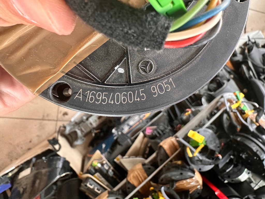 фото №7, Mercedes c klasa w203 clk w209 esp стрічка датчик kąta повороту zwjak