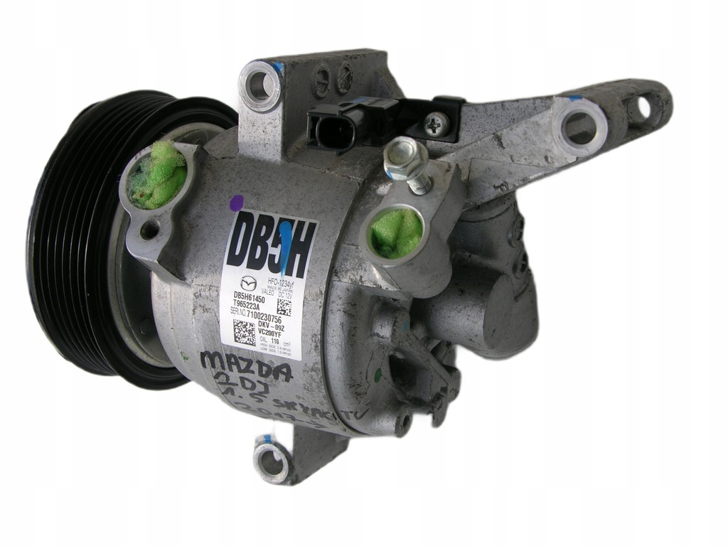 фото №9, Mazda 2 dj cx3 компрессор кондиционера db5h61450