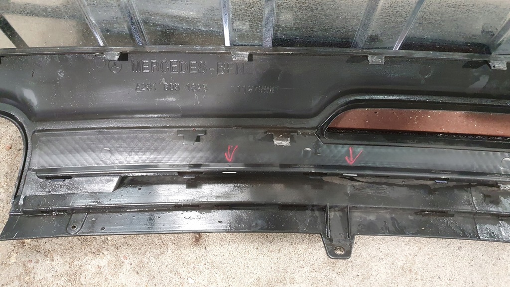фото №8, Mercedes sl vi amg r231 дифузор бампера задня