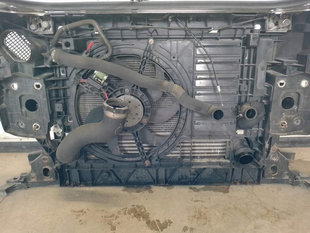 Mini r60 countryman ремінь перед передній 2.0d радіатор вентилятор комплектний Зі Шроту