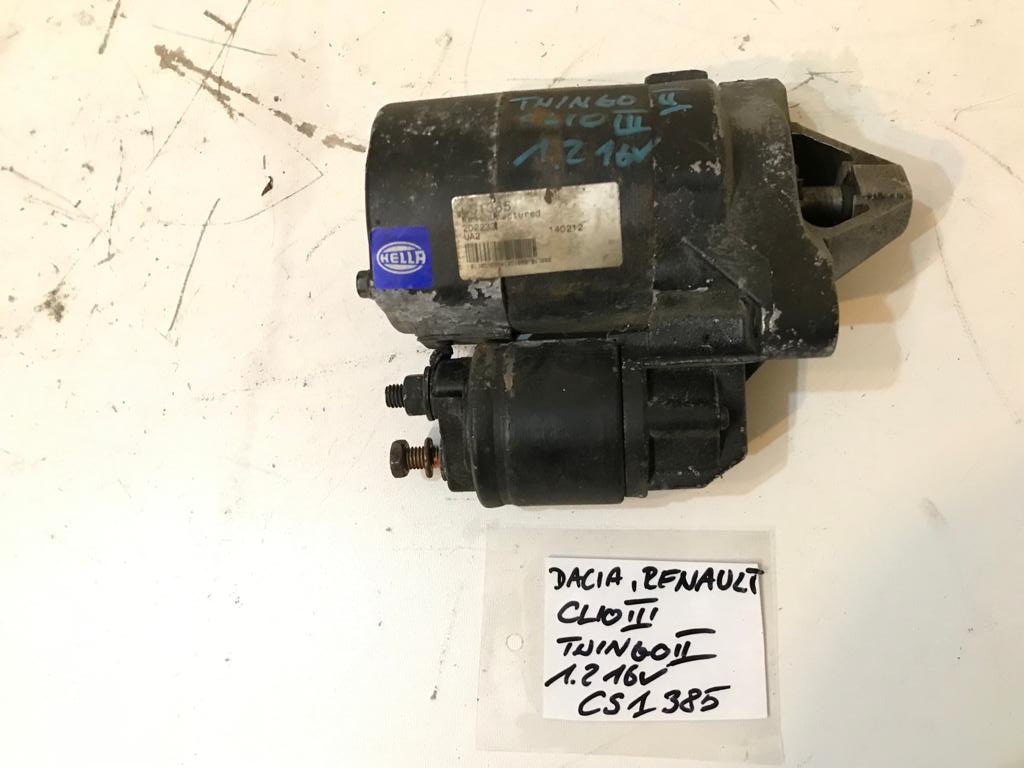 фото №5, Renault twingo 2 ii clio 3 iii 1.2 16v стартер cs1385 hella