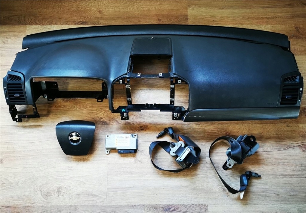 фото №1, Chevrolet captiva приборная панель консоль подушки безопасности комплект