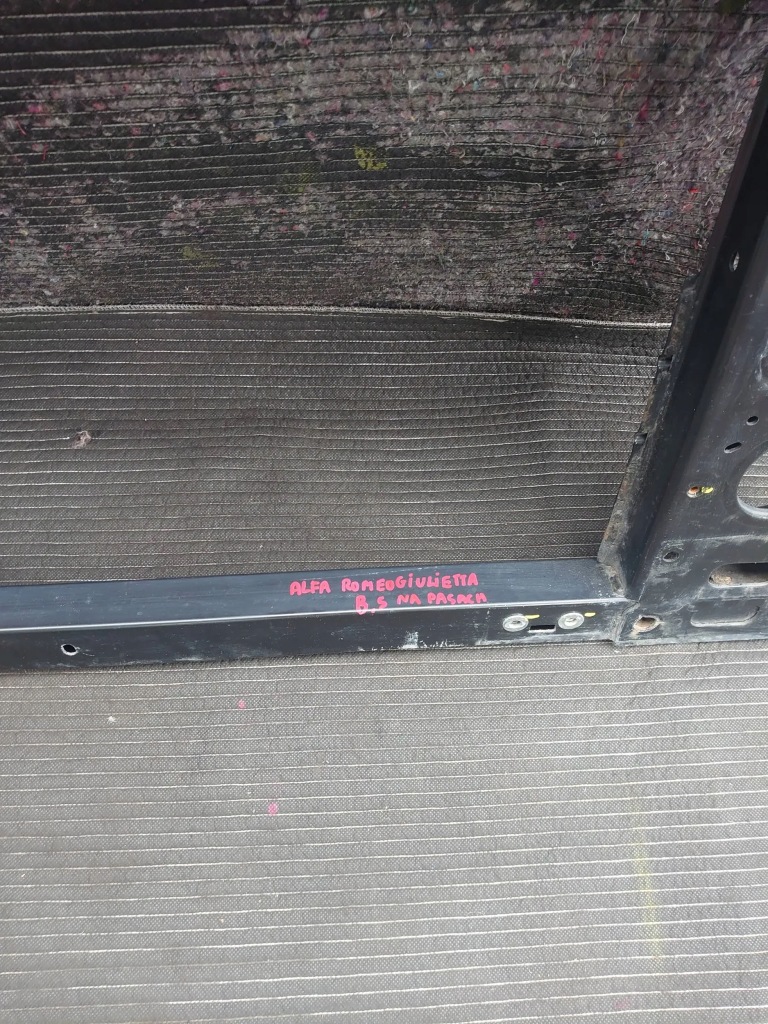 Alfa romeo giulietta 2010 ремень перед панель фары усилитель Доставка