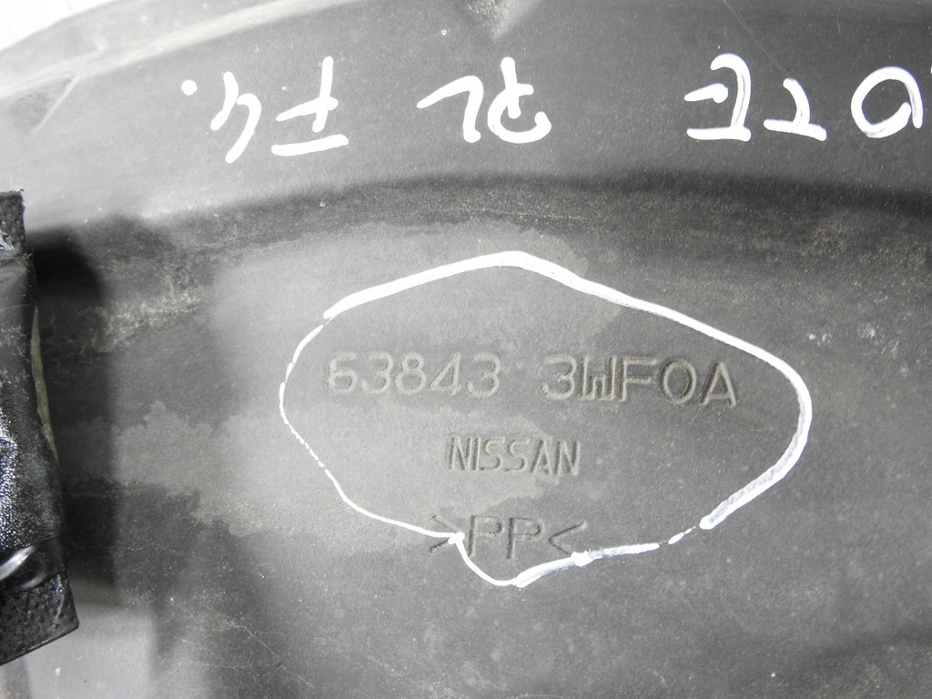 фото №5, Nissan note ii e12 12-16 підкрилок лівий перед 63843 3wf0a