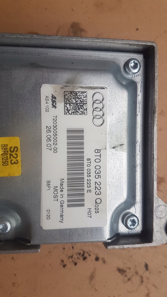фото №3, Підсилювач радіо audi 8t0035223q