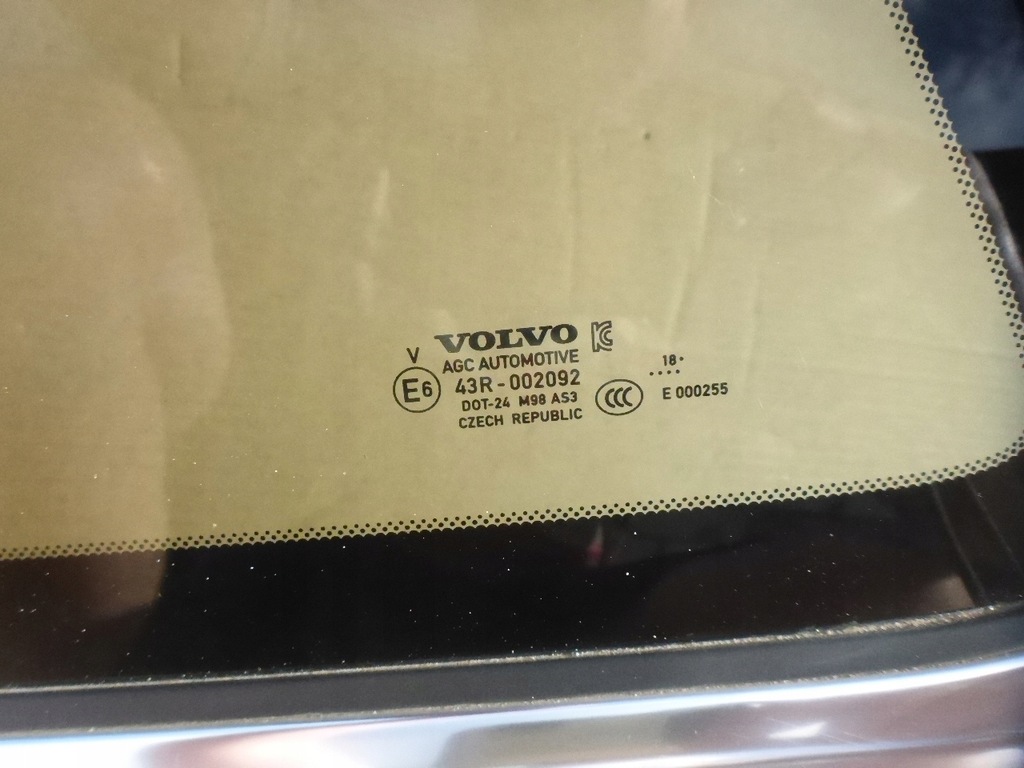 фото №14, Volvo xc90 ii скло крила заднього ліва