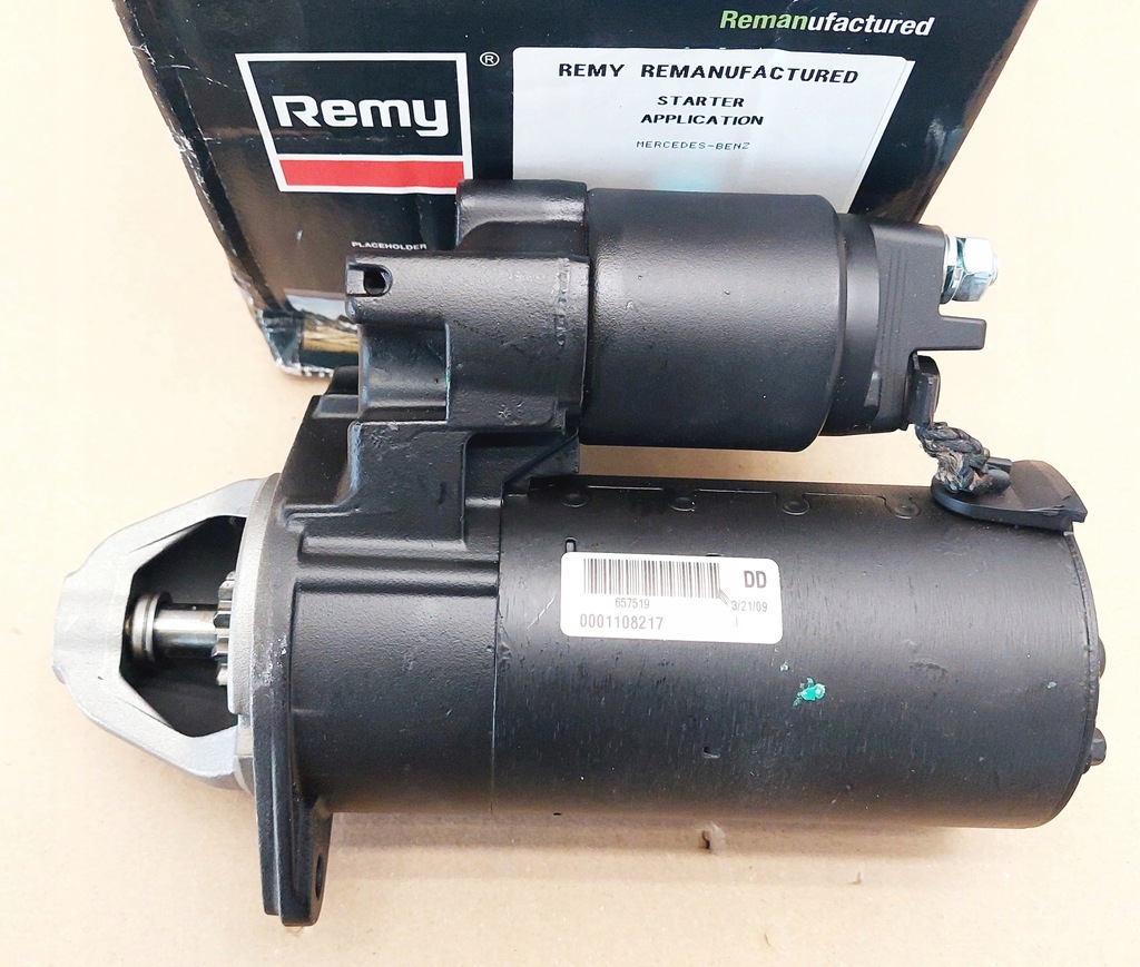 фото №4, Remy стартер восстановленный bosch drt1260 mercedes benz