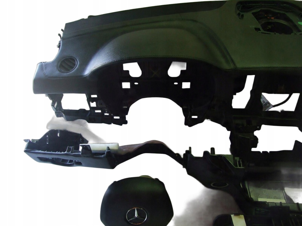 фото №5, Консоль приборная панель подушка безопасности ремни w166 mercedes ml