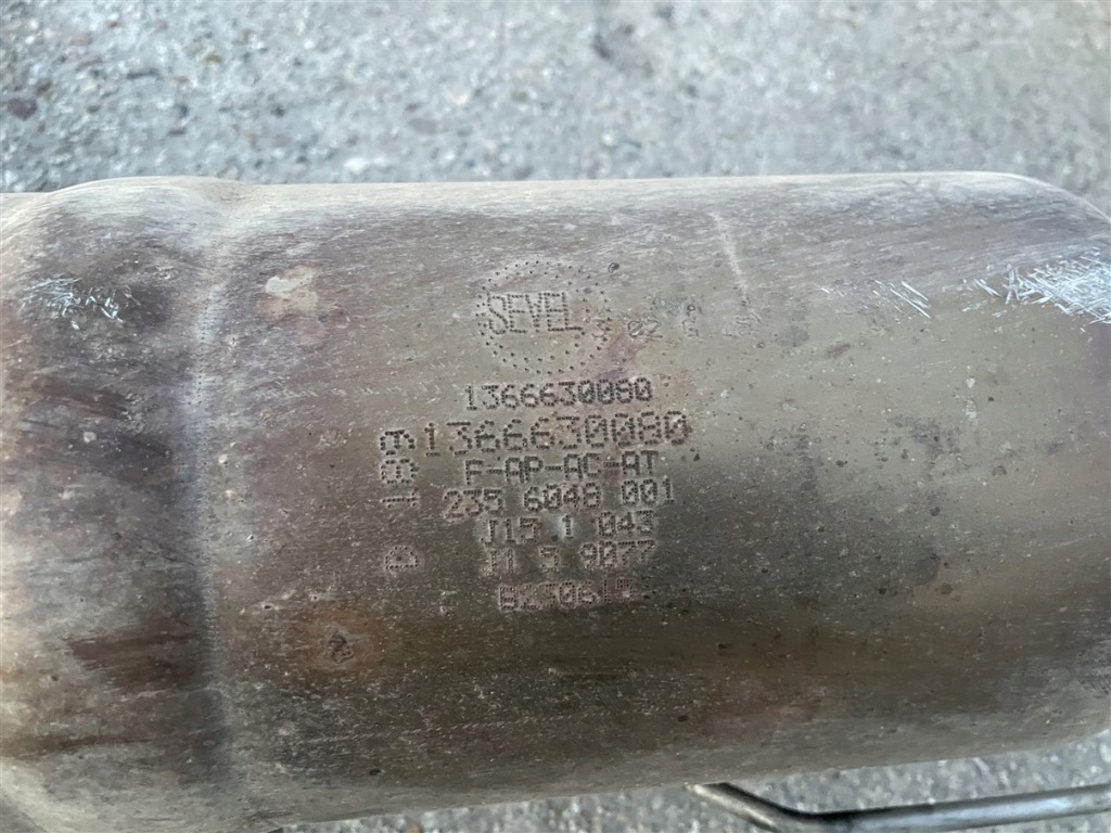 фото №11, Dpf fap катализатор 2.2 hdi euro 5 датчик citroen jumper iii 11-16 rok